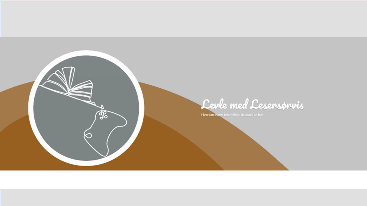 Plakat med teksten levle med lesersørvis