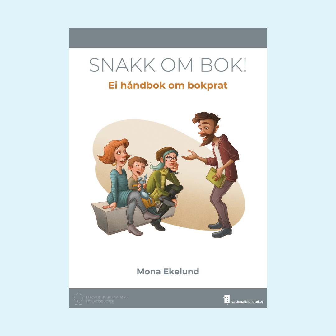 Forside Snakk om bok av Mona Ekelund