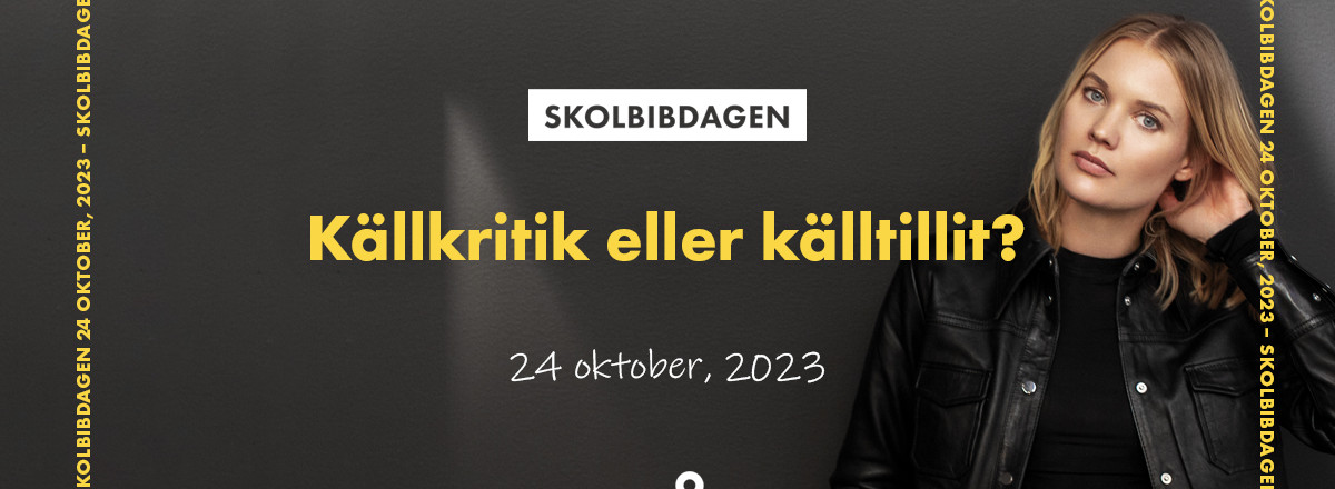 Plakat med invitasjon til skolbibdagen