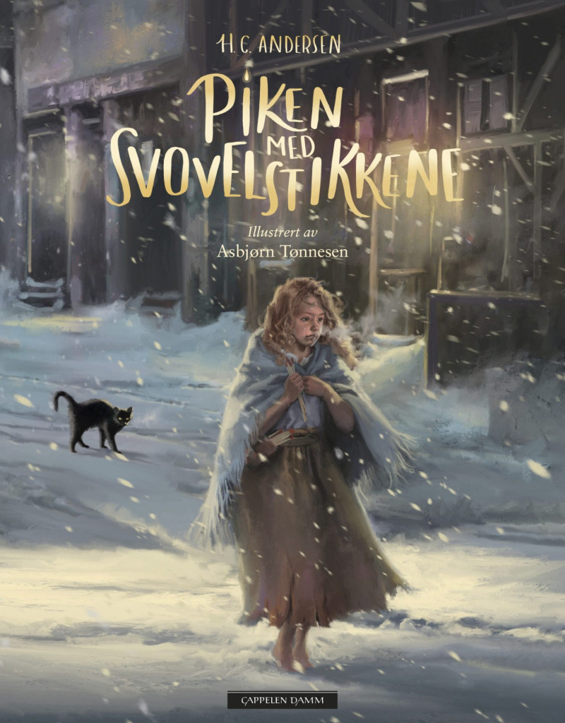 Pikenmedsvovelstikkene Bilde av boken Piken med svovelstikkene