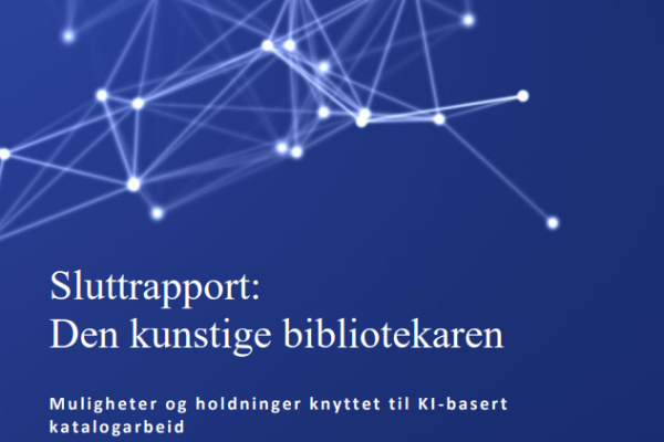 Forskning om muligheter og holdninger knyttet til KI-basert katalogarbeid
