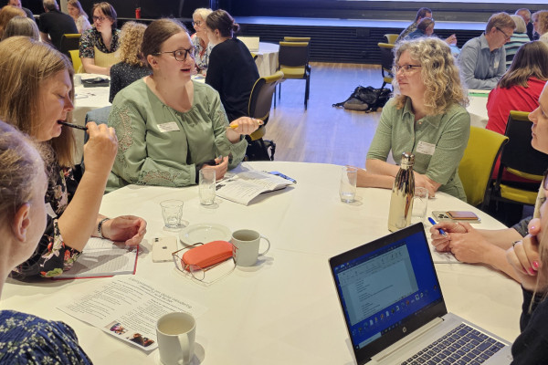 Gruppearbeid på samling i Lillestrøm 2024.