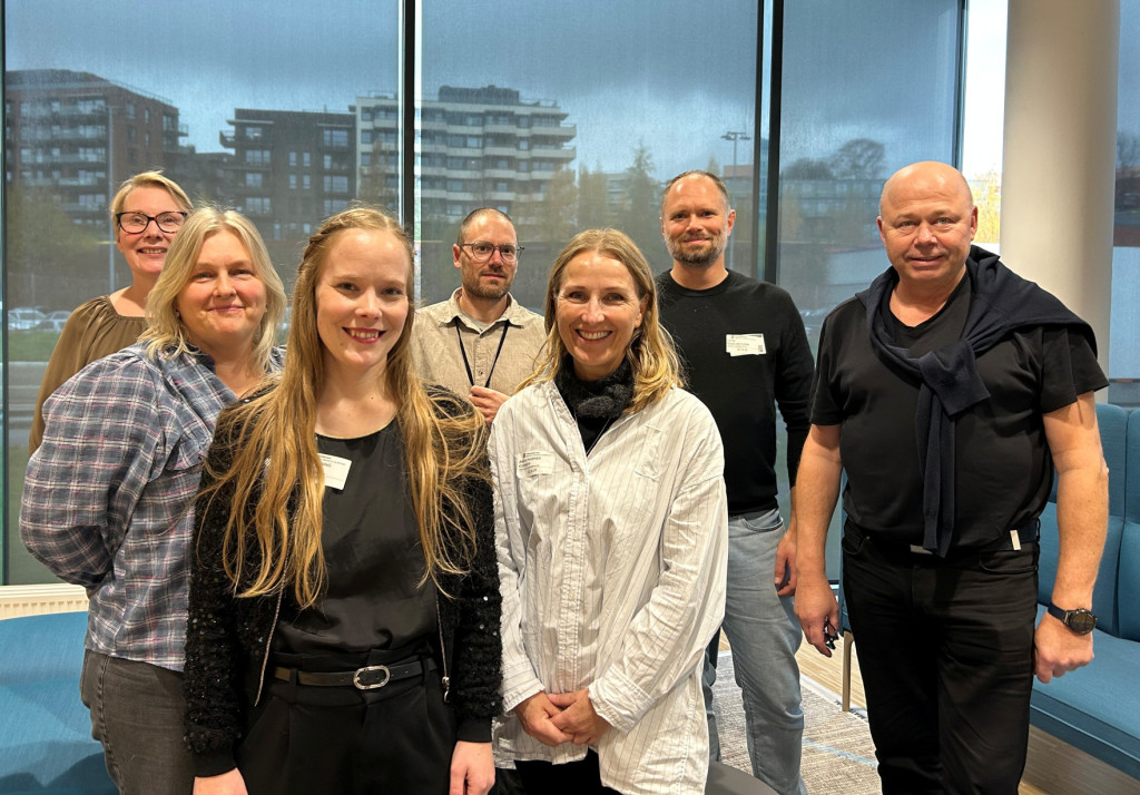 Bilde av arrangørene av KI-seminar 22.10.2025.