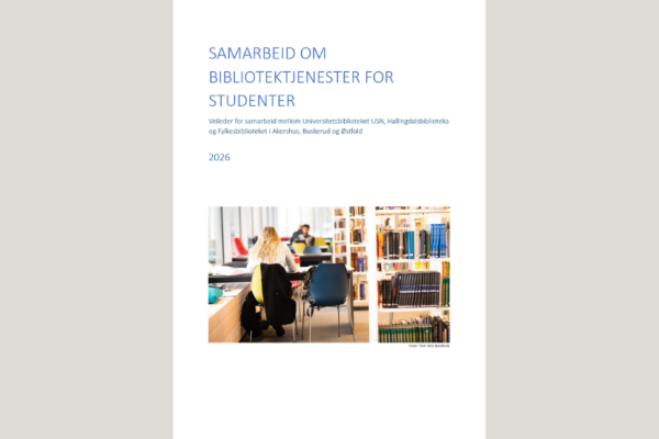 Samarbeid om bibliotektjenester for studenter