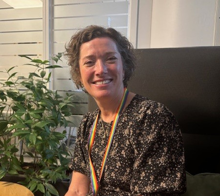 Foto av Marianne Vanem. Ny rådgiver ved Fylkesbiblioteket.
